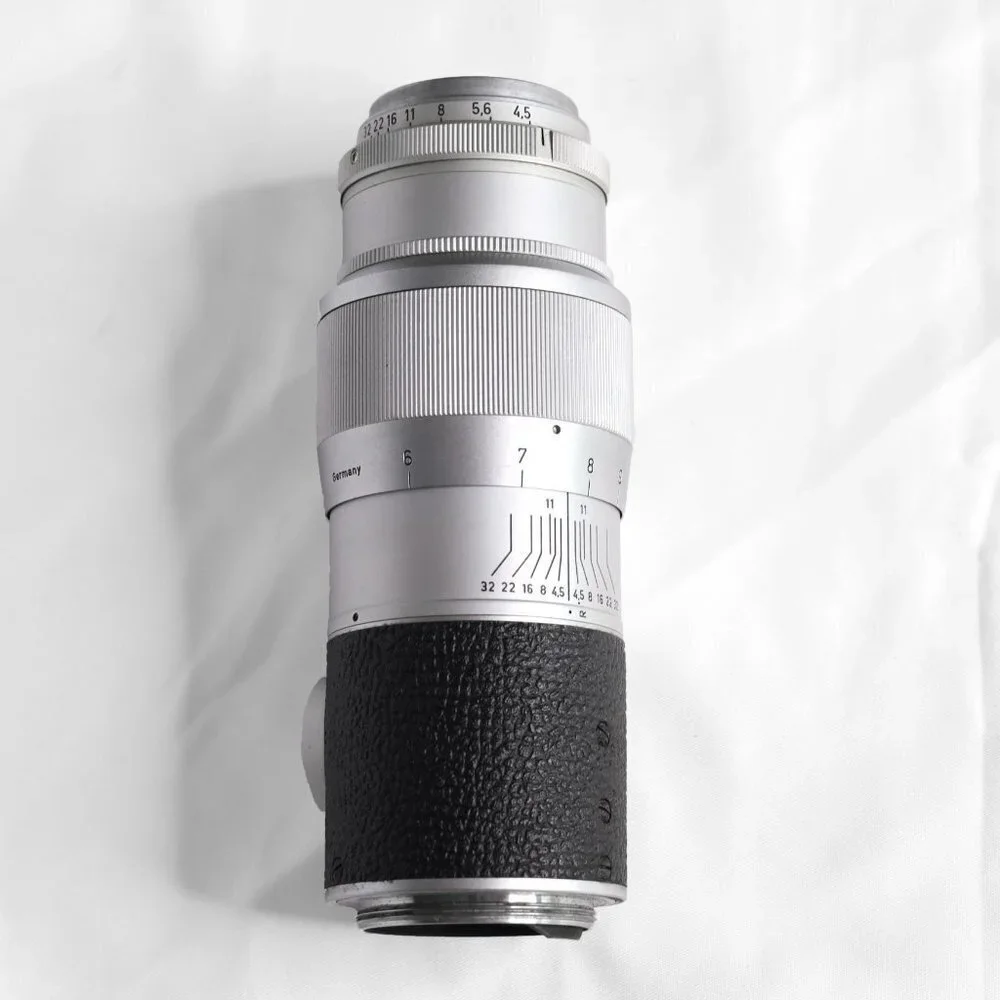 Leica Hektor Camera Lens with Leather Case